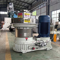 Industriële houtpelletmolen van 315 kW, fabrikant levert industriële ringmatrijs biomassa pelletmolen voor zaagsel en houtsnippers