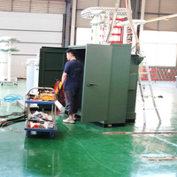JZP Industriel 400kVA 34.5/0.48kV Triphasé Loop Feed Dead Front Transformateur Pad Pour Réseau Industriel