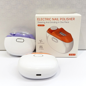 OEM 전문가 2 in 1 자동 안전 아기 손톱깎이 휴대용 전기 아기 손톱 트리머 Led 빛 - Product Image 6