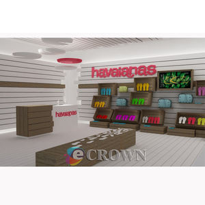 <strong>Swiss</strong> Style <strong>Store</strong> Design <strong>Store</strong> Shoe Cabinet Bespoke Showcase for Shop Design Mall OEM - Product Image 5