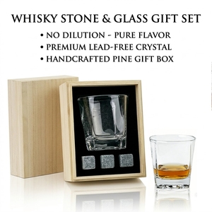Set de Regalo para el Día del Padre, Juego de Vasos de Whisky Cuadrados de Alta Calidad con Piedras de Whisky de Mármol Reutilizables, <span class=keywords><strong>Regalos</strong></span> Promocionales de <span class=keywords><strong>Empresa</strong></span> - Product Image 2