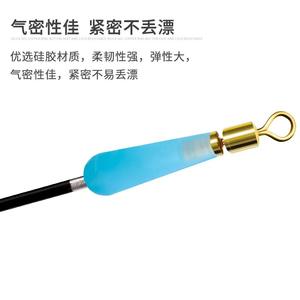 Flotador de Silicona con Perfil en T y Cabeza Giratoria de Cobre, Flotador de Pesca Duradero para Ríos, Tamaños Grande, Mediano y Pequeño - Product Image 4