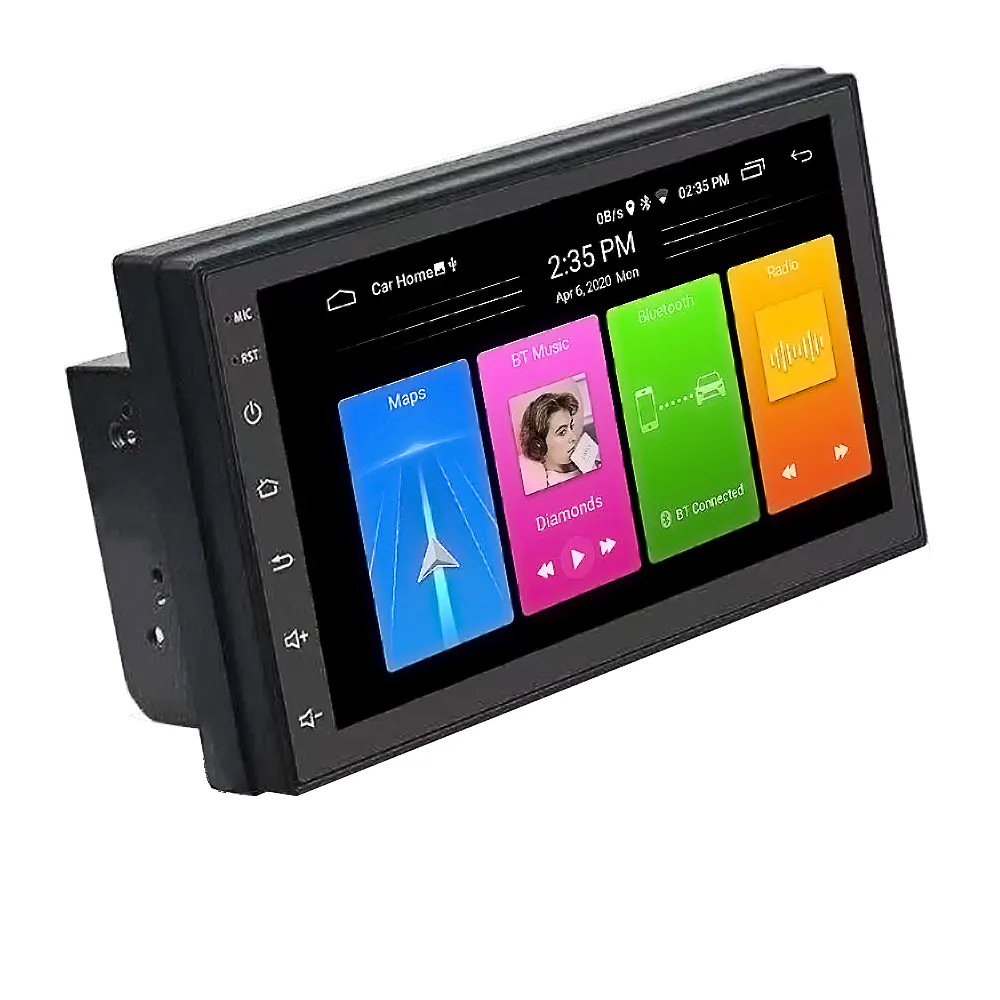 IYING Double Din Car Stereo Compatible with Apple Carplay and Android Auto 7 Inch Touch Screen Car Stereo Car Mp5 Player