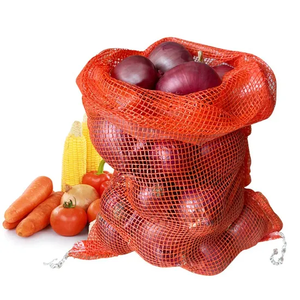 <span class=keywords><strong>Bolsa</strong></span> de malla de PP de 25 kg, material PE, <span class=keywords><strong>para</strong></span> envasado de verduras y frutas, cebollas, patatas, ajo, con asa y cordón termosellado, <span class=keywords><strong>para</strong></span> agricultura. - Product Image 2
