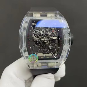 Reloj mecánico automático Tourbillon de lujo con caja de cristal de alta calidad para hombre, deportivo, resistente al agua, 3501. - Product Image 2