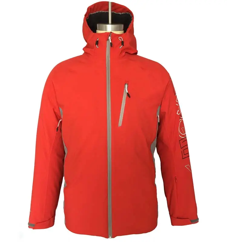 Man Windproof Waterproof Training Ski Jacket With Hood Custom Outdoor Winter Jacket