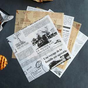 Factory Oil Proof <b>Pad</b> <b>Paper</b> Wholesale Custom Printing Food Safety Grade Oil Proof Wax Coated <b>Paper</b> - Product Image 5