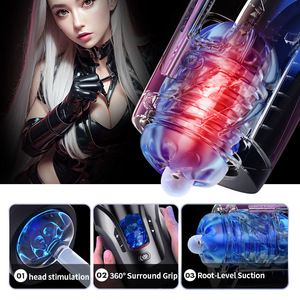 Venta al por mayor Leten King of Artillery PRO Dispositivo de vibración automático para masturbación masculina con <span class=keywords><strong>copa</strong></span>, juguete para adultos, marca OEM, Guangdong, China - Product Image 3