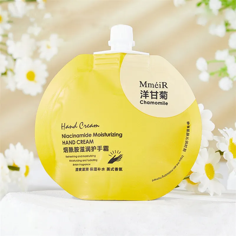 Private Label Coréia Flor Fragrância Mão Cuidados Creme Mini Mão Creme Loção Produto para a Pele Hidratante Refrescante Whitening