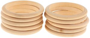 Pulseras de Madera Natural Hechas a Mano, Diseños Elegantes, Pulseras de Madera Natural, Regalo de Navidad, Joyería - Product Image 3