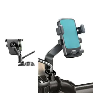 Universal Silicone Motorbike Motorcycle Outdoor Mountain Bicycle Bike Handlebar Mount Smart Cell Mobile Phone Holder