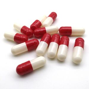 Capsules vides rouges et blanches Halal, capsules vides en gélatine Halal, taille 00 - Product Image 2