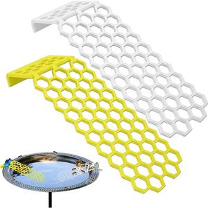 맞춤형 플라스틱 꿀벌 물 공급 장치 떠 다니는 사다리 정원과 새 목욕을위한 꿀벌과 나비를위한 꿀벌 물 포수 - Product Image 1