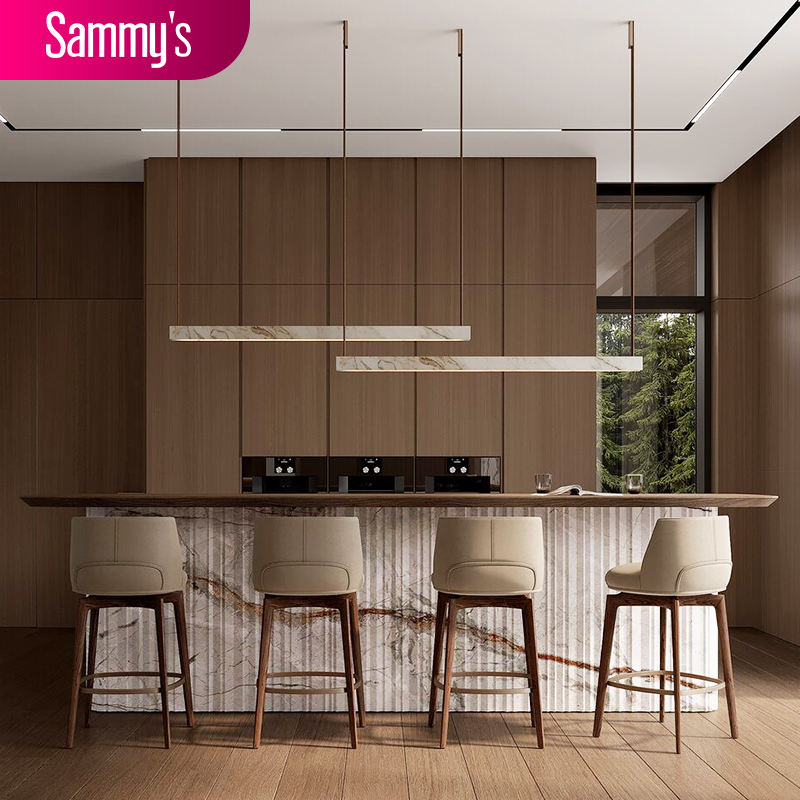 Armoires de cuisine de style minimaliste