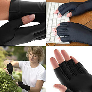 การรักษาถุงมือการบีบอัด,เต็มนิ้ว,สัมผัสนิ้วมือเป็นกลาง - Product Image 4