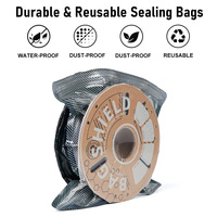 Bolsa de Almacenamiento al Vacío Recién Mejorada con Bomba Eléctrica, Sellado Hermético Fuerte para PLA, ABS, PETG, Mantiene el Filamento Seco, Pieza para Impresora 3D