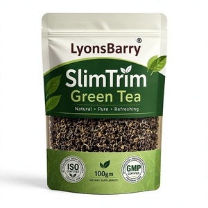 Thé vert en vrac LyonsBarry SlimTrim 100g, pur et naturel, rafraîchissant, complément alimentaire - Product Image 1