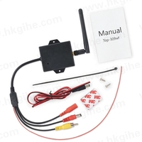 Vente chaude 2.4G Module émetteur sans fil caméra de recul de voiture Kit de vue arrière vidéo AV neuf et de haute qualité