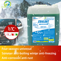 Liquide de Refroidissement Vert OEM 20L Antigel Couleur Personnalisée Multi-Points de Congélation pour Radiateur de Voiture et Moteur
