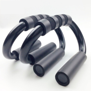 Barre Push Up in acciaio-tribune per muscoli-barre Push-up per atletica con impugnature imbottite in schiuma per muscoli petto donne uomini - Product Image 2