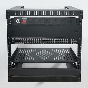 4U 99u 12U sunucu raf duvar montaj ağ raf 19 inç için açık çerçeve ile bu ekipman AV sunucu yama ağ konut - Product Image 6