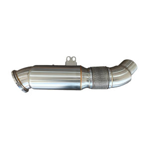 AKS الفولاذ المقاوم للصدأ 5 بوصة Downpipe لبي دبليو 240i 340i 440i 540i B58 F & G سلسلة Downpipe - Product Image 2