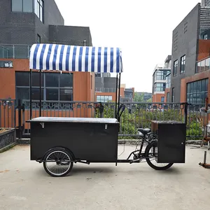 Carro de comida Móvil, camión, bicicleta, carrito de comida, triciclo, carrito expendedor