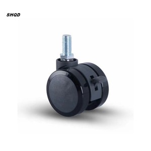 20mm & 15mm PU PP Kunststoff Schwenk- & Festrollen 8 Zoll Möbelrollen für Bürostuhl Rollenrad Kundenspezifische OEM-Unterstützung - Product Image 3
