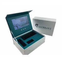 Boîtes d'emballage vidéo LCD avec écran TFT LCD pour les entreprises, haute qualité