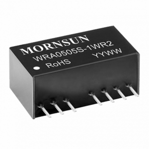 Convertisseur DC/DC isolé WRA0505S-1WR2 à entrée ultra-large et haute efficacité pour les domaines médical, industriel, de contrôle et d'alimentation WRA S-1WR2 - Product Image 1
