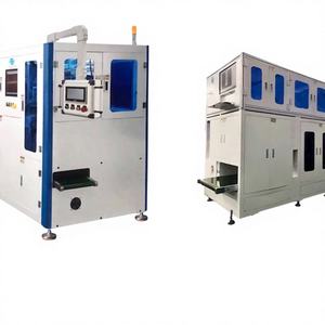 Máquina automática/manual para cortar y empaquetar bolsas con cierre de cremallera, para hardware, bebidas, alimentos, plástico, acero inoxidable, textiles - Product Image 1