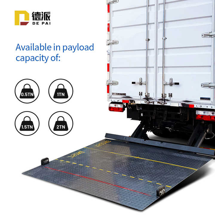Tail Lift for Panel Trucks 1 Ton 1.5 Ton 2000kg Tail Lift Ramp for ...
