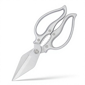 Locking Poultry <b>Shears</b> Set Stainless Steel Heavy Duty Kitchen Scissors Safety Lock Poultry Cutting <b>Tools</b> - Product Image 2