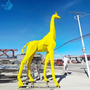 Statues d'animaux sur mesure, décoration intérieure, décoration extérieure grandeur nature, <span class=keywords><strong>girafe</strong></span> créative en résine, statue de <span class=keywords><strong>girafe</strong></span> - Product Image 2