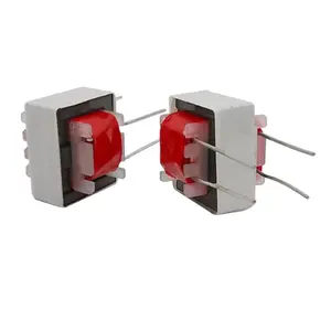 5 pièces de transformateurs Audio rouge EI14 600:600 Ohm enroulement à Double fil 1:1 transformateur d'isolement EI14 haute efficacité