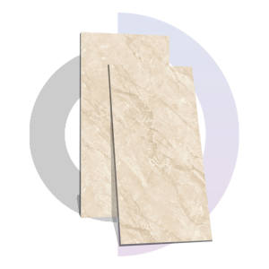 GRIGEO BEIGE Carreaux en porcelaine polie 9mm 600x1200MM / 24X48 Carreaux en briques réfractaires de qualité supérieure au design moderne et classique certifiés CE - Product Image 1