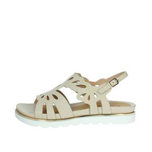 Keys Women's Low <b>Sandal</b> K-11040 Beige Flat Summer <b>Sandals</b> - Product Image 1