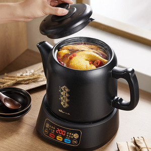 Pot à décoction électrique Bear 5L en céramique avec arrêt automatique pour la préparation de médicaments chinois - Product Image 4