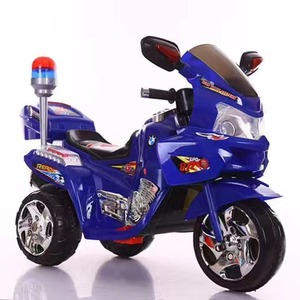 Venta al por mayor, juguetes para niños rentables, motocicletas de patrulla de policía de tres ruedas con luces, juguetes para niños, coche para niños - Product Image 2