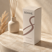 Boîtes de diffuseurs de parfum à faible MOQ, personnalisables avec logo, en papier, vente en gros, emballage pour bouteilles de diffuseurs de parfum pour la maison