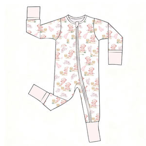 بيجامة مخصصة من الخيزران-ملابس أطفال من الخيزران - Product Image 1