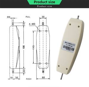 Pointer Push Tensão Medidor Dinamômetro Dinamômetro Medidor De Tensão NK Push Tensão Medidor Medidor De Pressão - Product Image 2