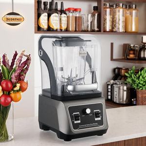 Mixeur silencieux à moteur silencieux, grande capacité, pour cuisine, bar, hôtel, usage intensif, smoothie, silencieux, sans acier, design de mixeur-presse-agrumes - Product Image 4