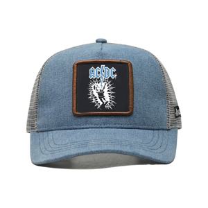 Gorra de Malla Richardson 112 Personalizada de Fábrica OEM, Visera Azul Denim, Impresión Personalizada por Sublimación, Gorra de Camionero para Hombre - Product Image 3