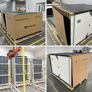 Mate GÜNEŞ PANELI çift cam HJT komple kiti 750W güneş panelleri Bifacial yarım hücre fiyat güneş sistemi ev için - Product Image 5