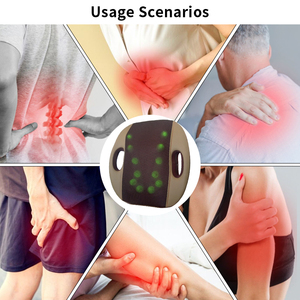 Vente en gros Design ergonomique Rotation bidirectionnelle Chauffage infrarouge Oreiller de massage multifonctionnel pour le cou et le dos Soulagement des douleurs musculaires - Product Image 4