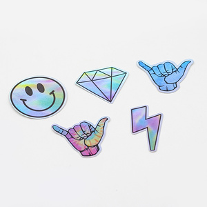 Etiqueta con Logotipo Personalizada, Resistente a los Rayos UV e Impermeable, Impresión de Adhesivos Holográficos de Vinilo PVC Troquelados - Product Image 6