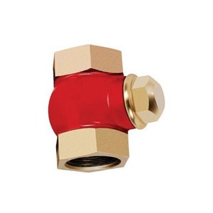 Conector de bronce de la mejor calidad, manual, con patrón de ángulo medio, asiento integral y extremos hembra roscados para tratamiento de agua OEM - Product Image 3