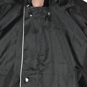 Manteau de pluie à prix d'usine, haute qualité, design personnalisé, couleurs noires, manches longues, manteau d'hiver pour hommes - Product Image 5