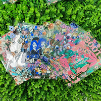 Autocollants et enveloppes décoratives OSMO de qualité supérieure, motif floral bleu rose, pour couvertures de livres et carnets A5, A6, A7, transfert UV DTF